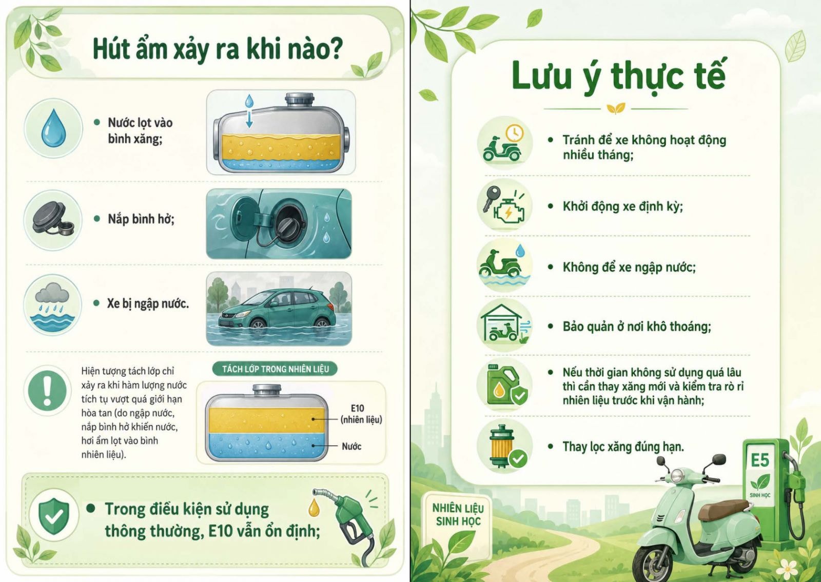 Trang 6 cẩm nang xăng E10