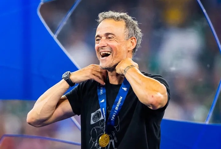 Luis Enrique đang hướng tới danh hiệu Champions League thứ hai liên tiếp cùng PSG.