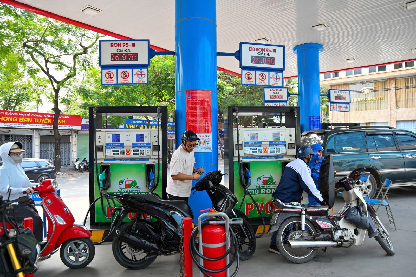 Xăng E10 được thử nghiệm trên thị trường Việt Nam