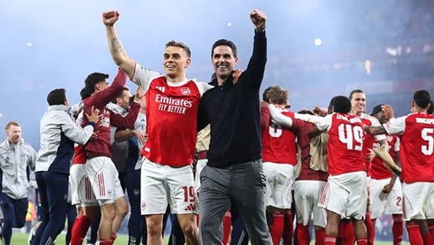 Arsenal đang hướng đến giấc mơ Champions League