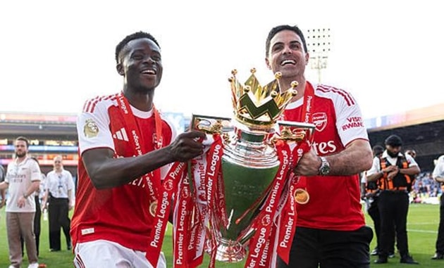 Arsenal đã hoàn thành xong nhiệm vụ ở Ngoại hạng Anh