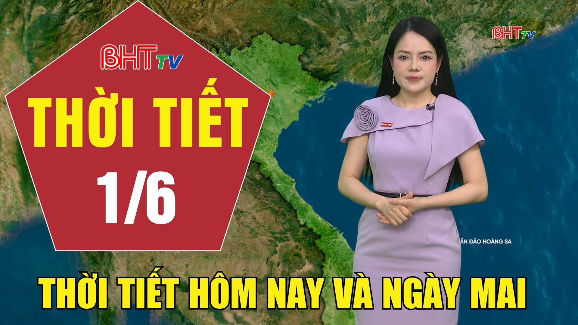 Dự báo thời tiết Hà Tĩnh đêm 31/5 ngày 1/6/2026