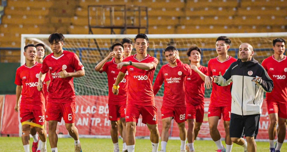 Thể Công Viettel hướng tới mục tiêu giành ít nhất 1 điểm để đảm bảo ngôi á quân V-League 2025/26.