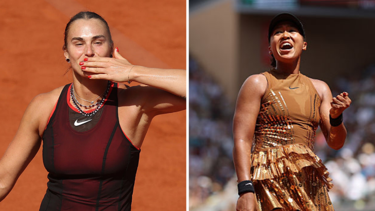 Naomi Osaka và Aryna Sabalenka đối đầu tại vòng 4 Roland Garros