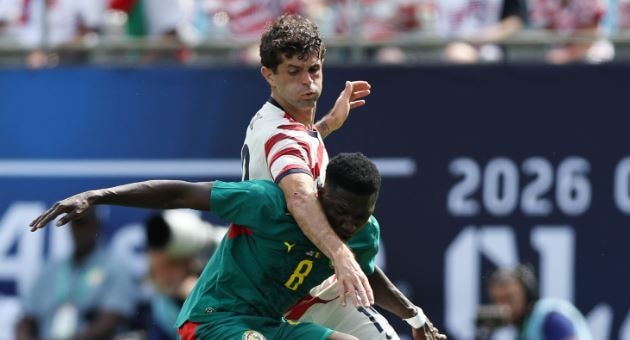 Christian Pulisic thi đấu bùng nổ trong hiệp một trận gặp Senegal