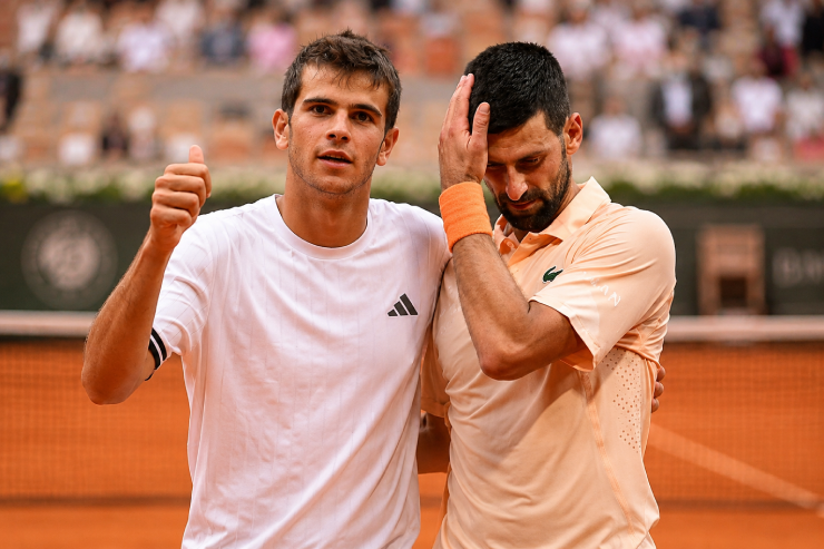 Jodar thăng tiến thứ hạng tốt nhất sự nghiệp, Djokovic tụt xuống 7 thế giới