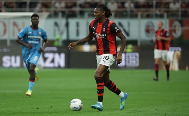 Rafael Leao là mục tiêu hàng đầu của Arsenal để gia tăng sức sáng tạo cho hàng công