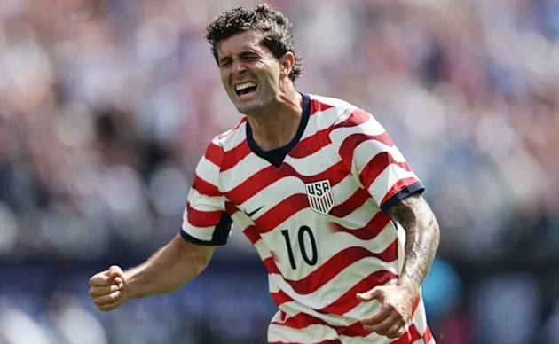 Christian Pulisic ăn mừng bàn thắng giải tỏa cơn khát trong trận gặp Senegal
