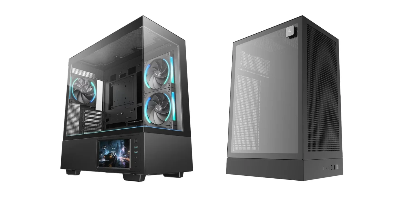 Vỏ máy DeepCool CH690 LCD tích hợp màn hình IPS hiển thị thông số