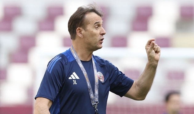 HLV Julen Lopetegui kỳ vọng vào một giải đấu thành công cùng Qatar.