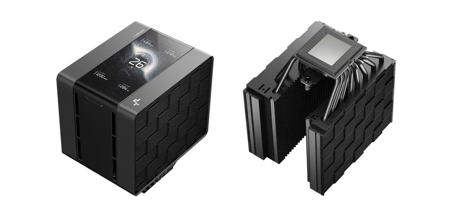 Tản nhiệt DeepCool ASSASSIN V VISION với màn hình LCD và công nghệ VC 2.0