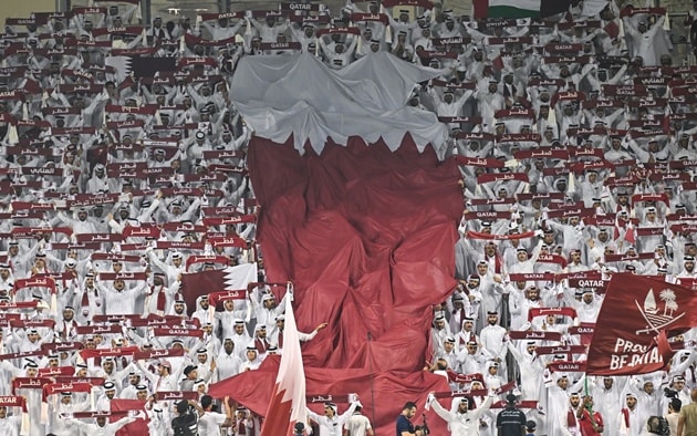Đội tuyển Qatar tập luyện chuẩn bị cho World Cup 2026 trong tâm thế thoải mái.