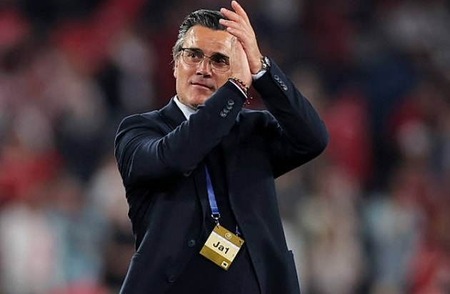 HLV Vincenzo Montella đang dẫn dắt đội tuyển Thổ Nhĩ Kỳ