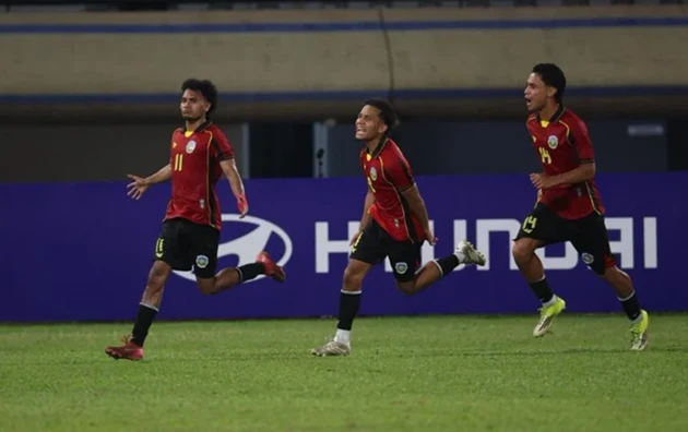 Timor Leste giành chiến thắng ấn tượng trước Brunei tại vòng loại ASEAN Cup 2026