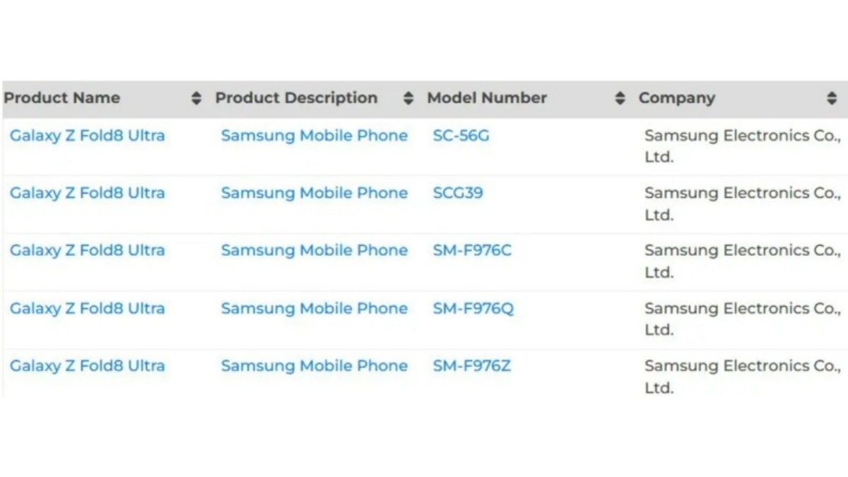Thông tin xác nhận đến từ cơ sở dữ liệu của tổ chức Bluetooth SIG