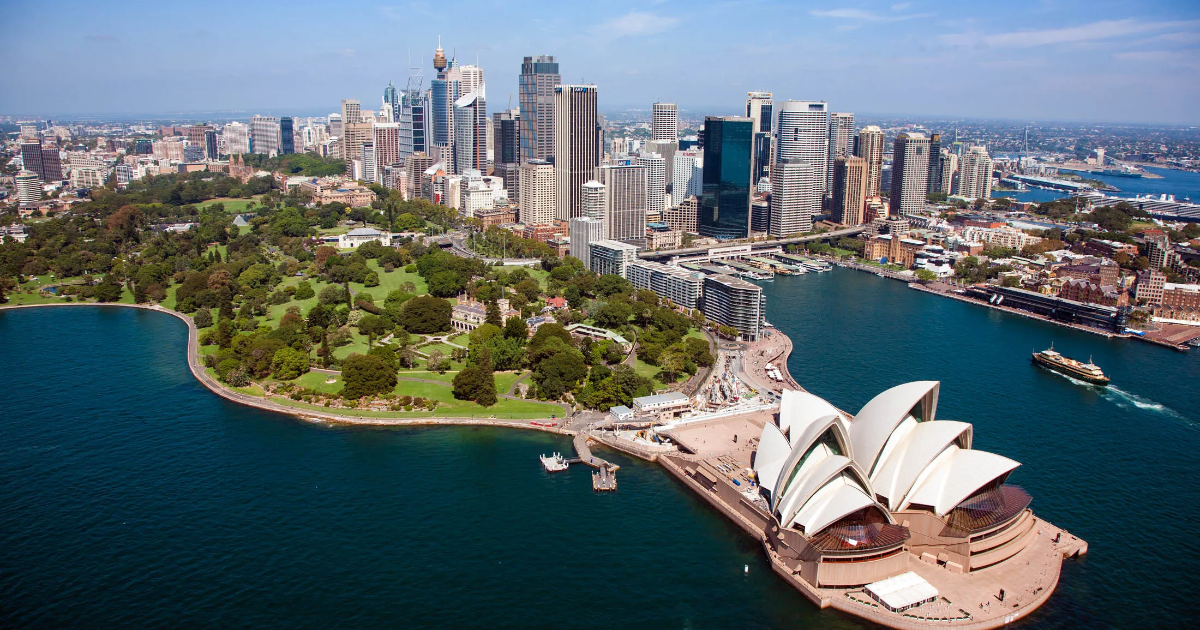 Biểu đồ tăng trưởng GDP của Australia qua các quý
