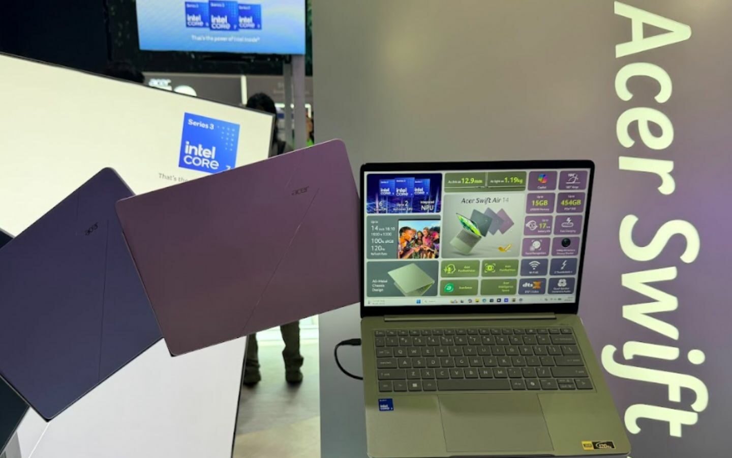 Gian hàng Acer tại Computex 2026
