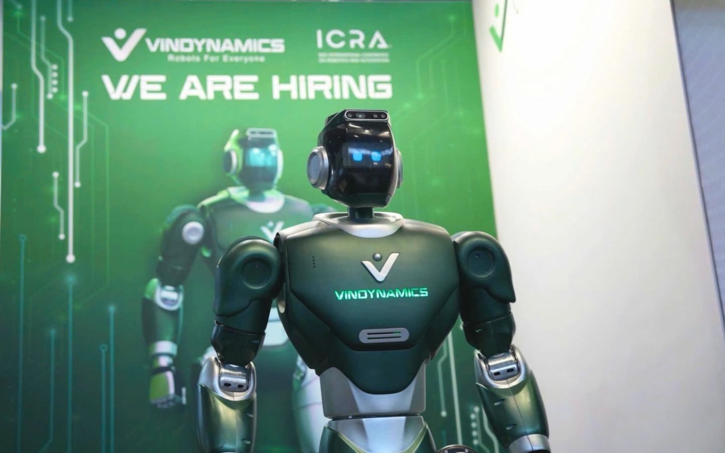 VinDynamics ra mắt robot hình người Dyno tại ICRA 2026