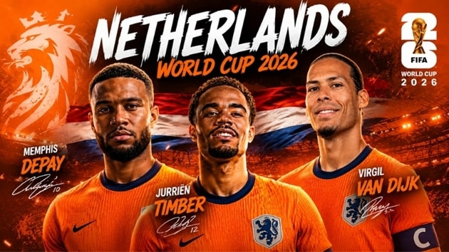 Hà Lan là một trong những đội bóng rất đáng xem tại World Cup 2026.