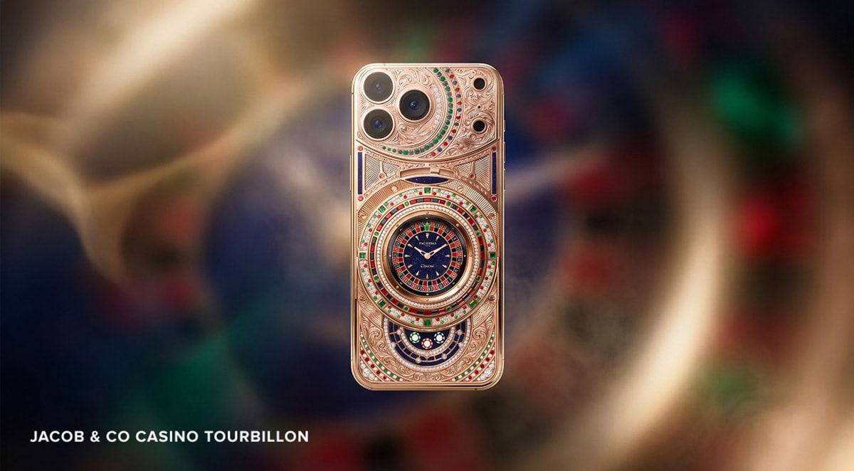 Bản thiết kế iPhone 17 Pro Max kết hợp cùng Jacob & Co Casino Tourbillon