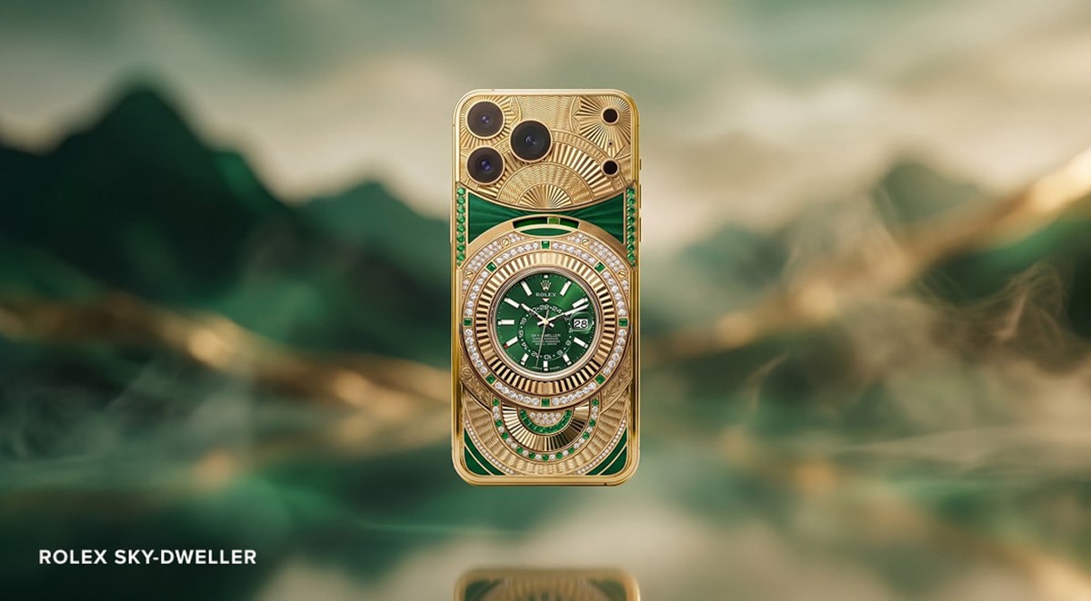 Bản thiết kế iPhone 17 Pro Max kết hợp cùng Rolex Sky-Dweller