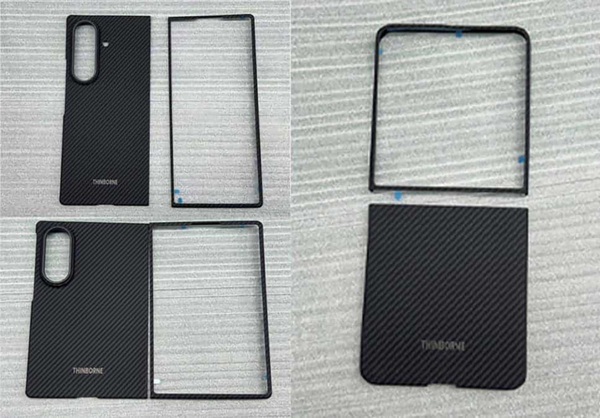 Ảnh ốp lưng của Galaxy Z Flip8, Galaxy Z Fold8 và Galaxy Z Fold8 Ultra