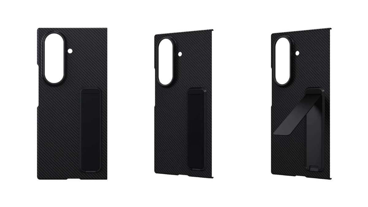 Carbon Standing Case từng được giới thiệu dành cho chiếc Galaxy Z TriFold