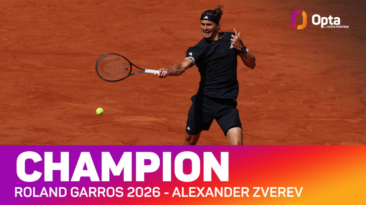 Alexander Zverev nâng cao cúp vô địch Roland Garros 2026