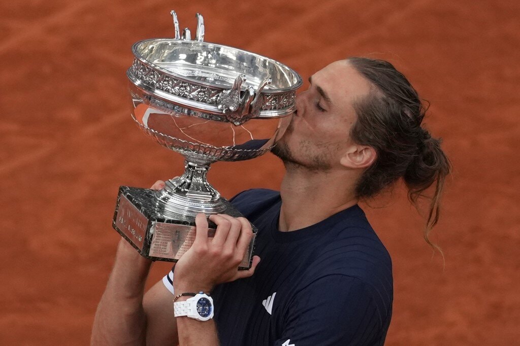 Alexander Zverev, nhà vô địch đơn nam Roland Garros 2026