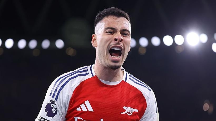 Tiền đạo cánh Gabriel Martinelli chỉ còn một năm hợp đồng với đội chủ sân Emirates.