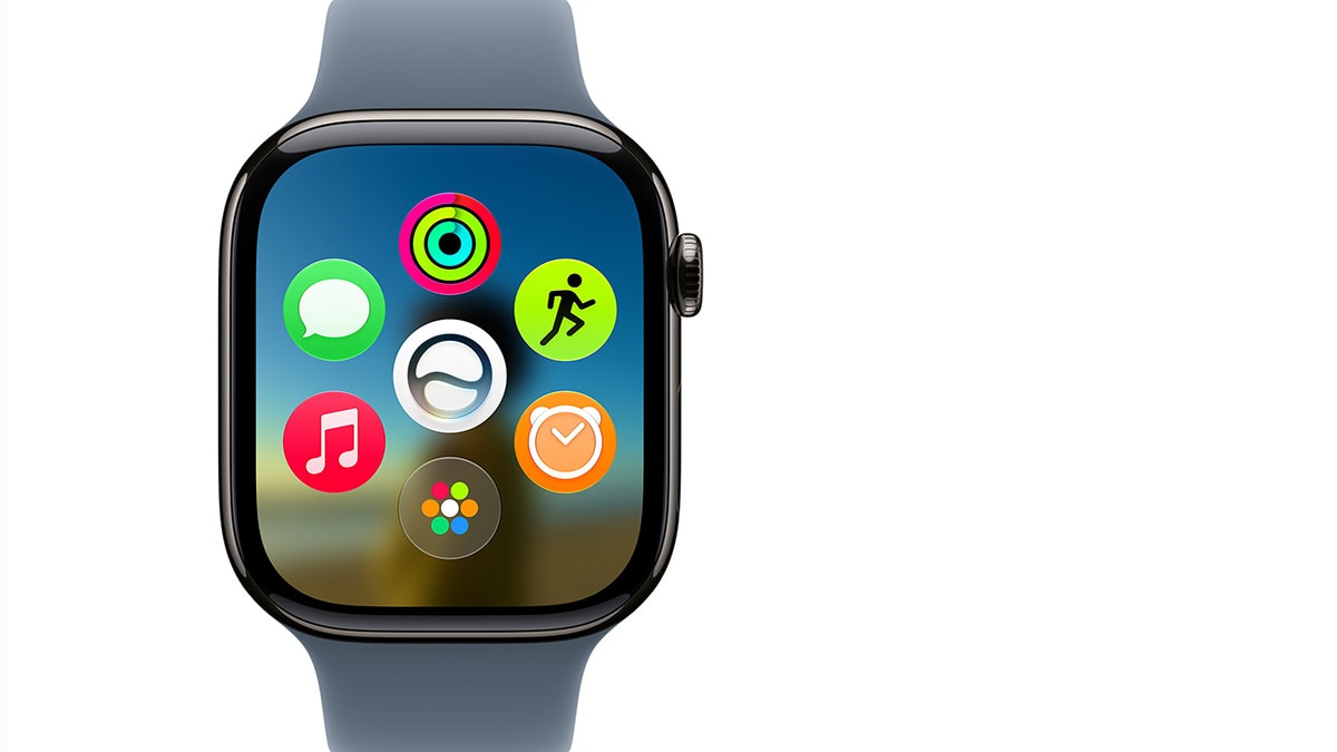 Giao diện watchOS 27 mới với lưới ứng dụng động