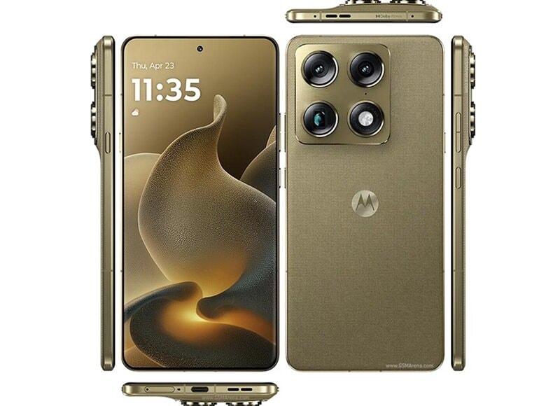 Điện thoại Motorola Signature với thiết kế cao cấp và màn hình tràn viền