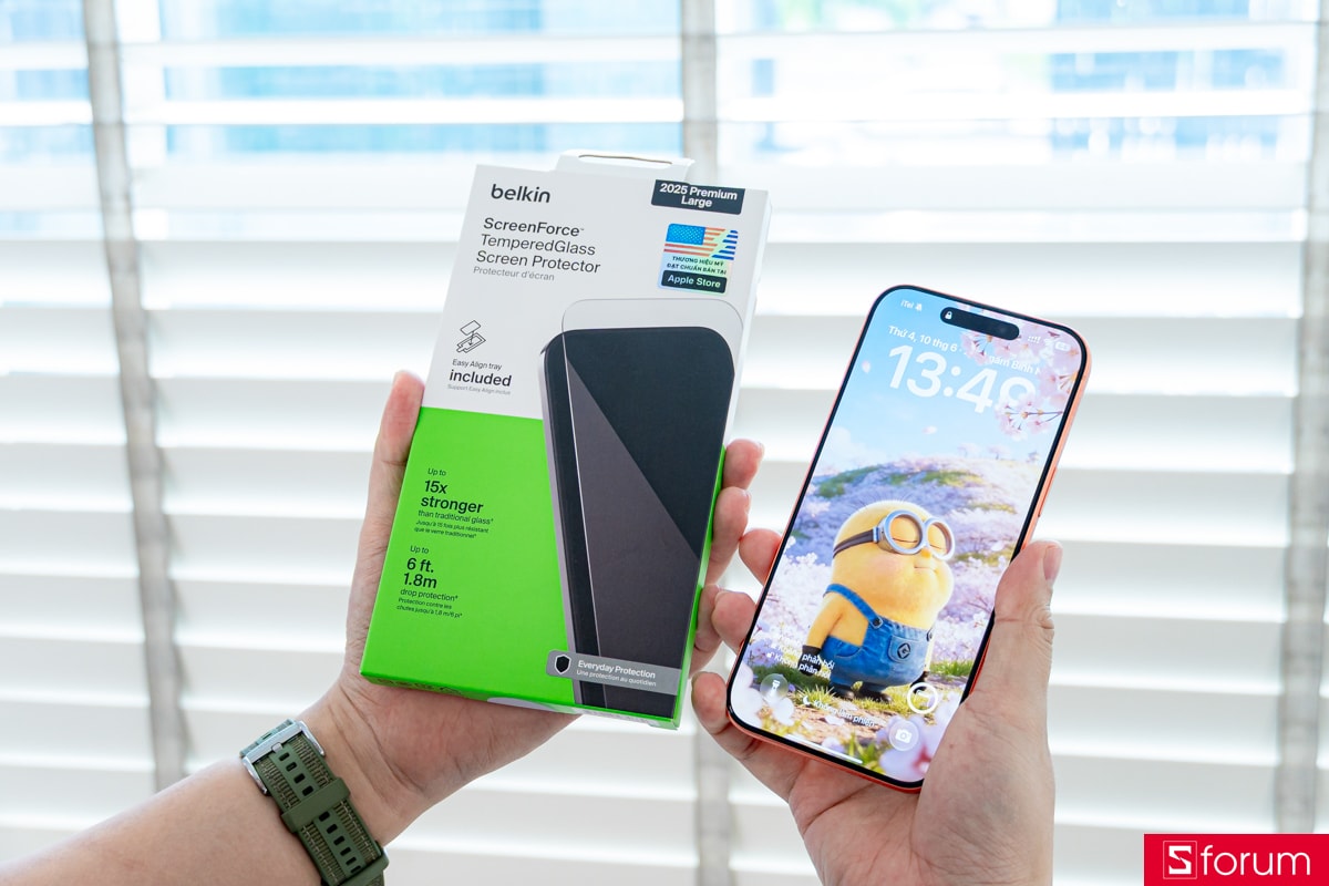 CellphoneS mở bán các mẫu ốp lưng và kính cường lực Belkin dành cho iPhone 17 Series