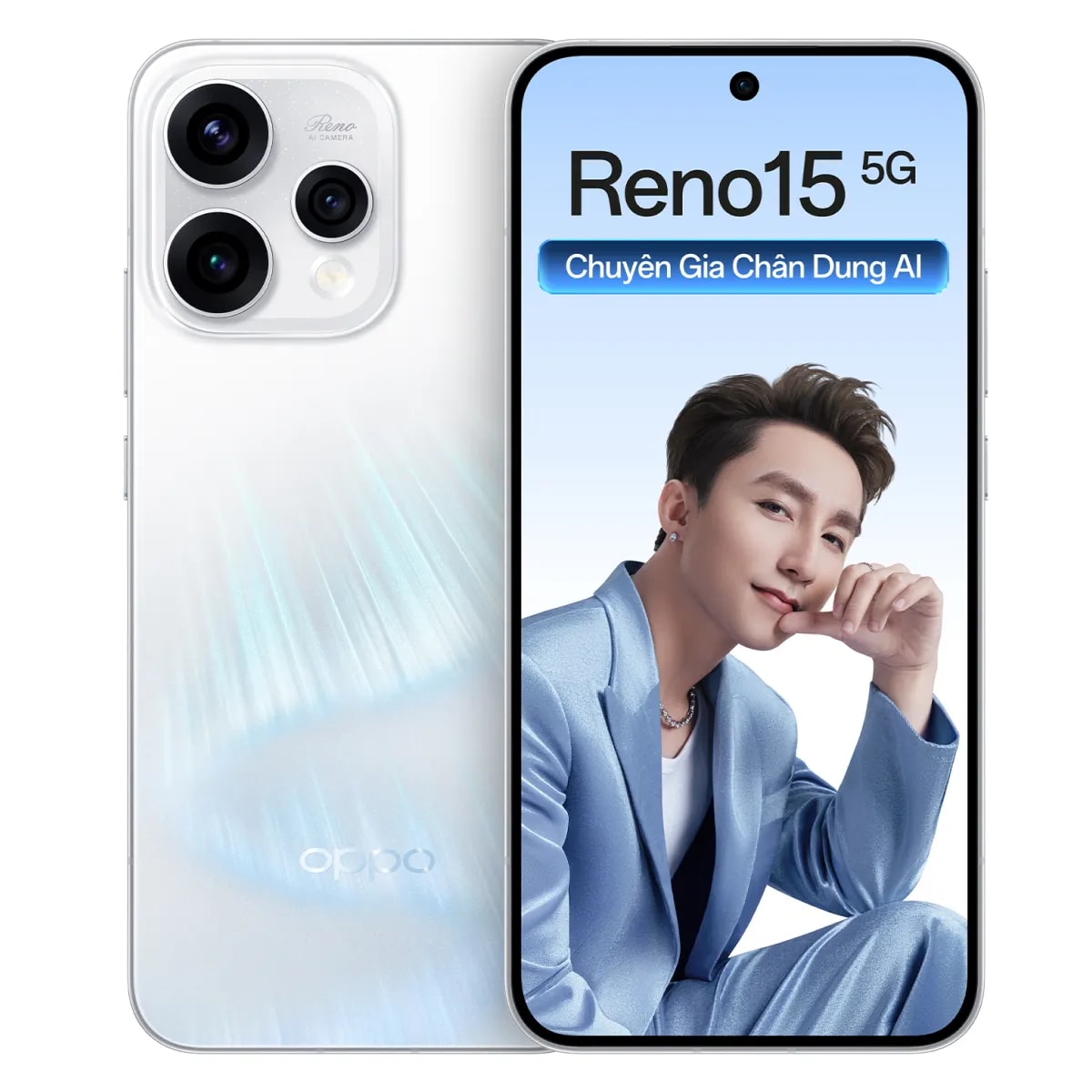 Mẫu OPPO Reno15 5G hiện đang được phân phối tại thị trường Việt Nam