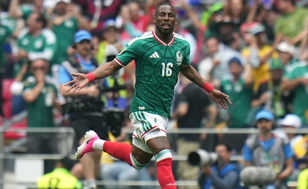 Julian Quinones ghi bàn thắng mở màn tại World Cup 2026 cho đội tuyển Mexico.