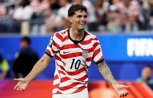 Christian Pulisic (6.9): Là linh hồn trong lối chơi hiệp 1 khi tạo ra bàn mở tỷ số và kiến tạo bàn thứ hai.
