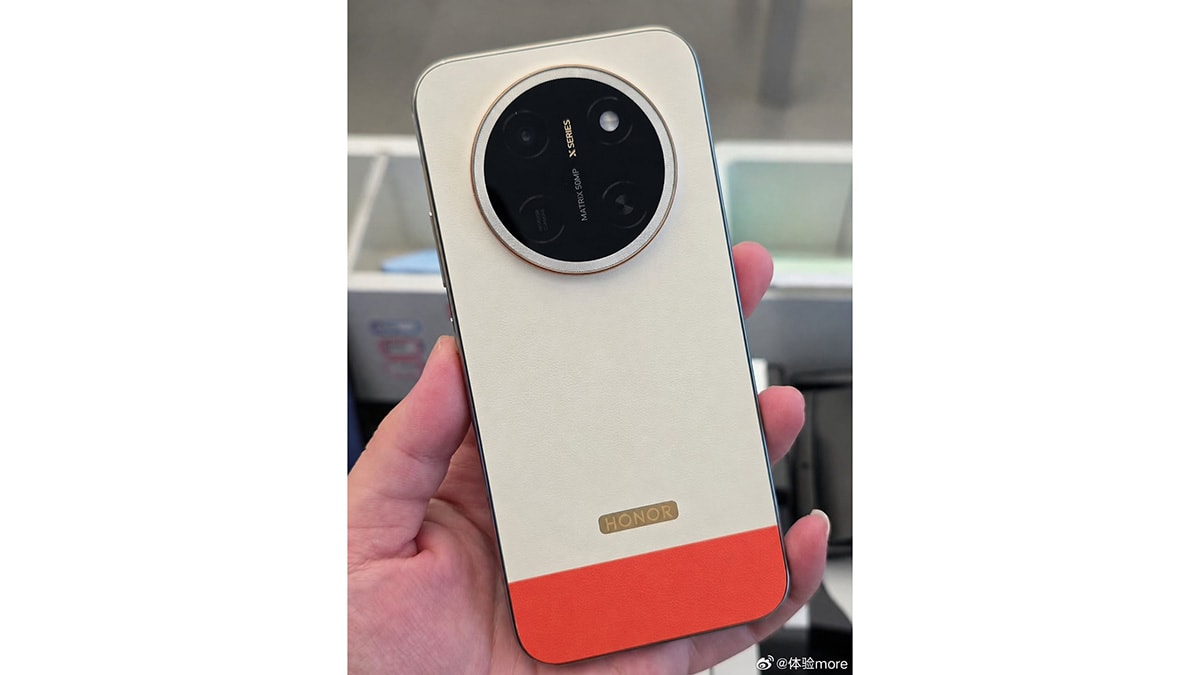 Cụm camera hình tròn nổi bật ở mặt sau HONOR X80 Pro Max