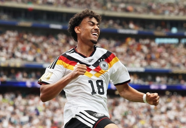 Nathaniel Brown tỏa sáng trong màu áo tuyển Đức tại World Cup 2026