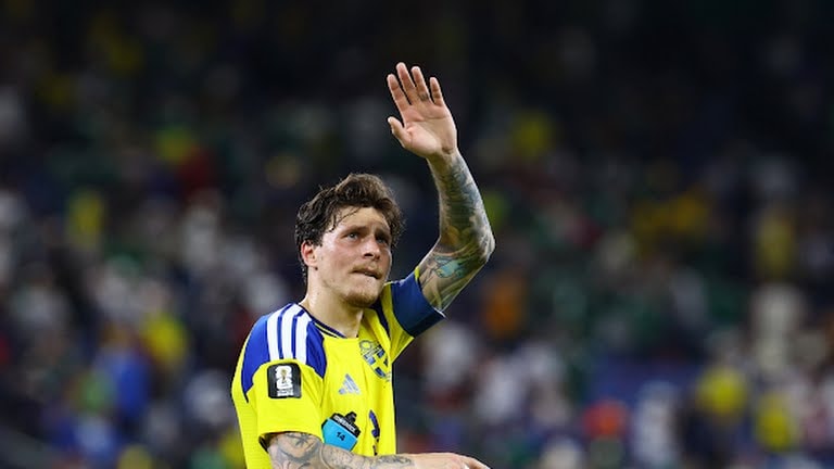 Victor Lindelof chỉ huy hàng thủ Thụy Điển