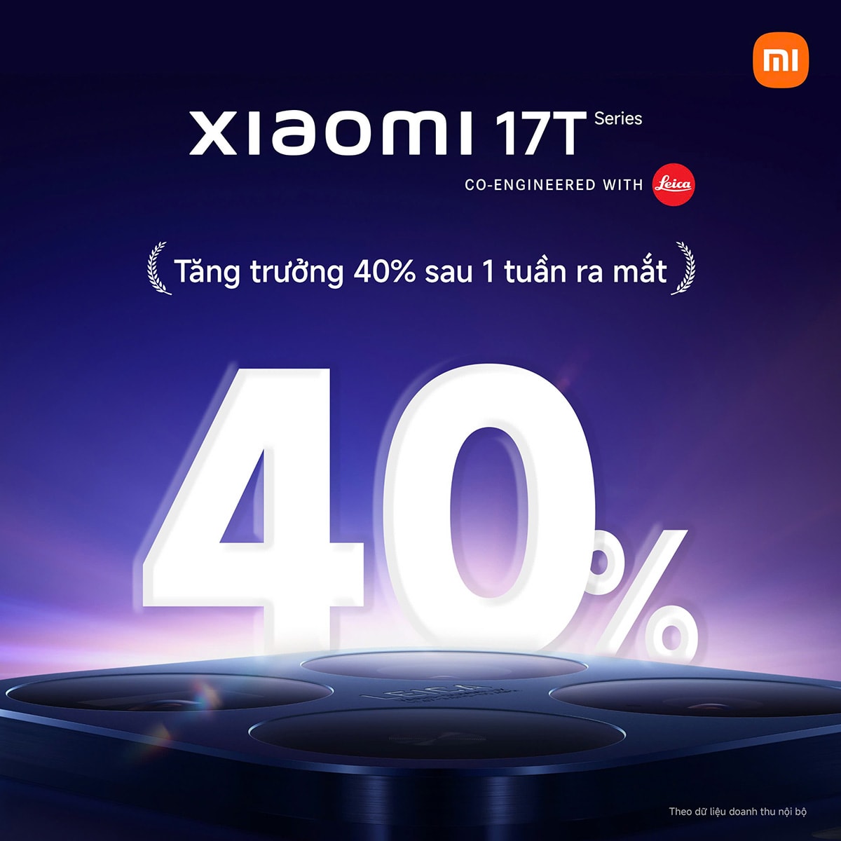 Mặt lưng kính bo cong của Xiaomi 17T mang lại cảm giác cầm nắm ôm tay