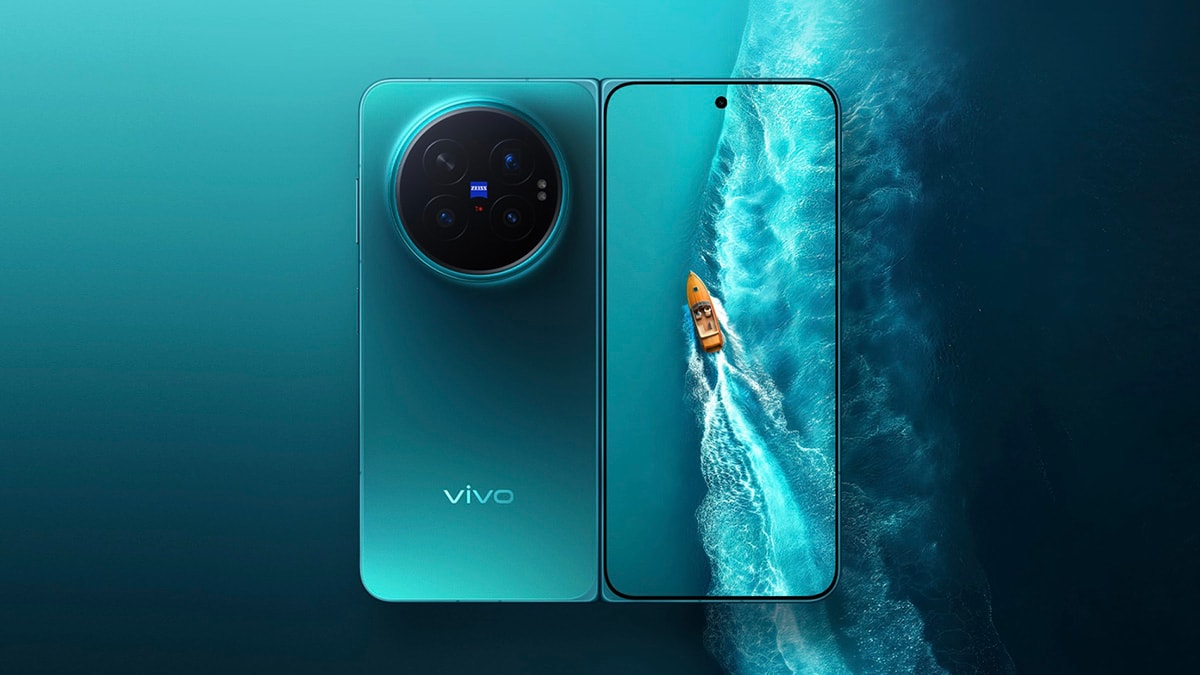 Mẫu điện thoại gập mới của vivo có thiết kế bắt mắt