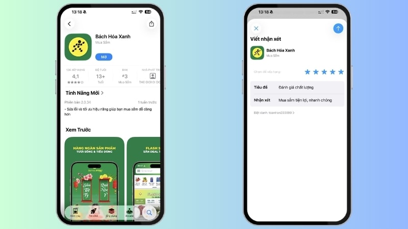 Đánh giá App Bách hóa XANH, nhận ngay Voucher 20K