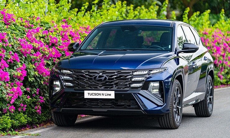 Hyundai Tucson 2026 với diện mạo hiện đại và thể thao tại thị trường Việt Nam