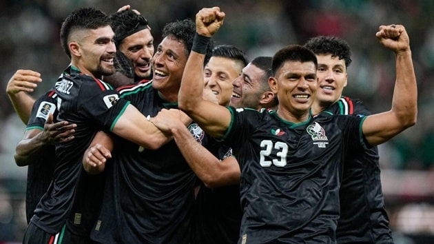 Mexico ăn mừng ngôi đầu bảng A tại World Cup 2026.