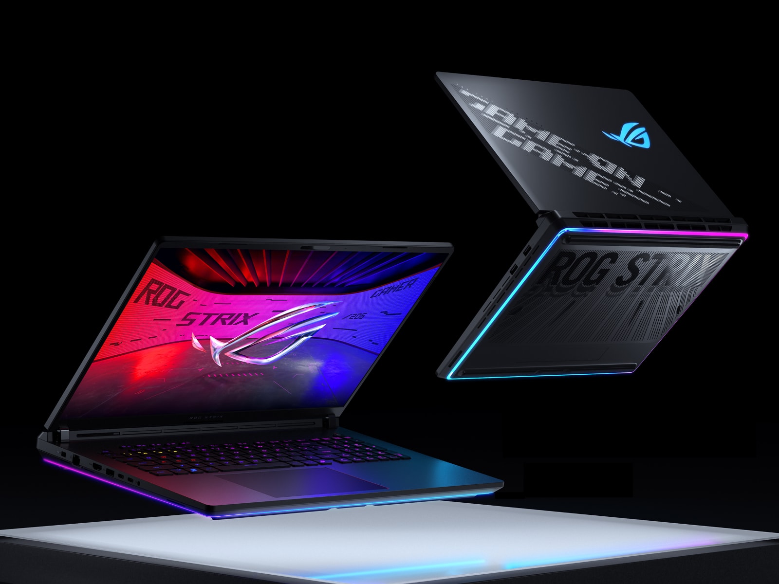 Asus ROG Strix Scar 18 2026 với thiết kế hầm hố và màn hình lớn