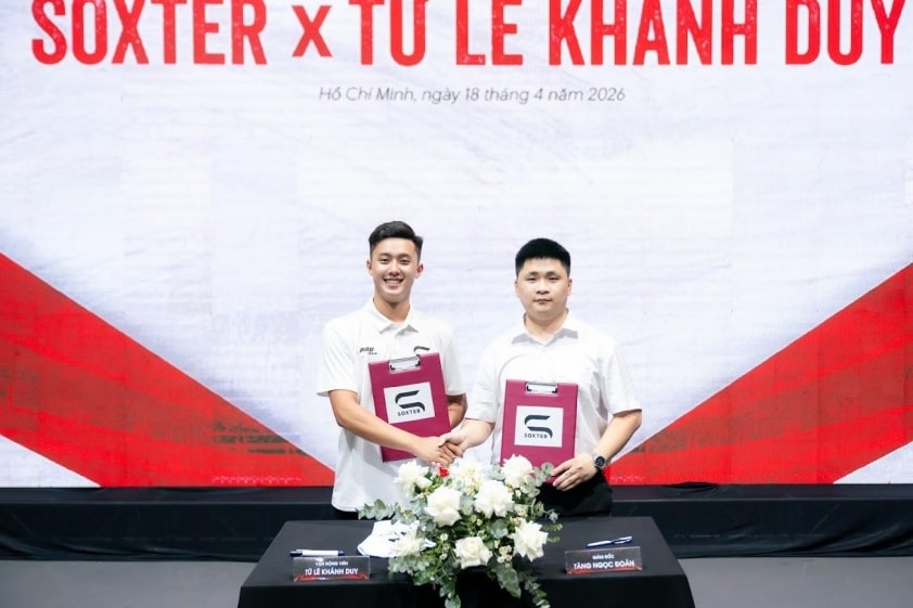 Từ Lê Khánh Duy trở thành đại sứ thương hiệu Soxter