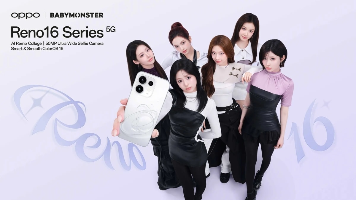 Nhóm nhạc BABYMONSTER đồng hành cùng OPPO Reno16 Series