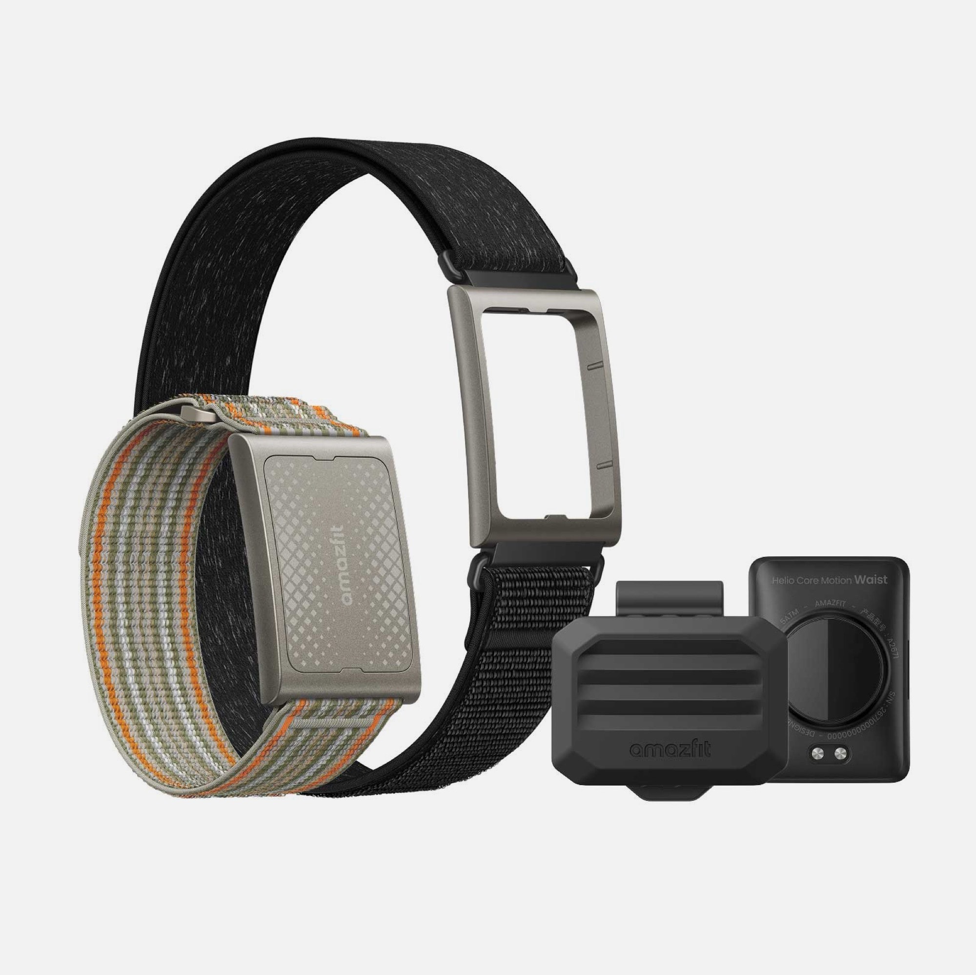 Thiết kế chi tiết của cảm biến Amazfit Helio Strap Pro