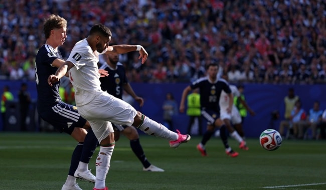 Ismael Saibari ghi bàn thắng duy nhất giúp Morocco đánh bại Scotland tại World Cup 2026.