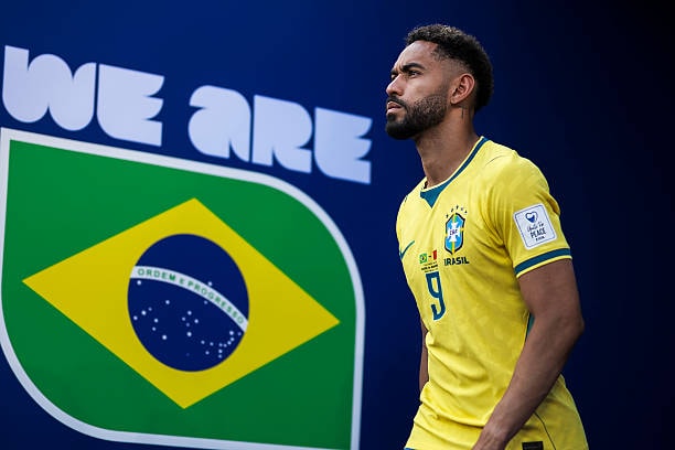 Tiền đạo Matheus Cunha được HLV Carlo Ancelotti tin tưởng trao suất đá chính trên hàng công Brazil.